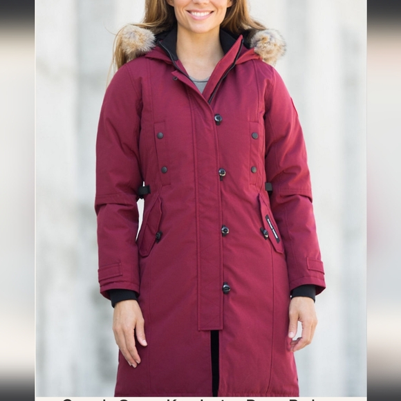 Canada Goose Women's Kensington Parka - Pink - Size Small - Picture 2 of 11